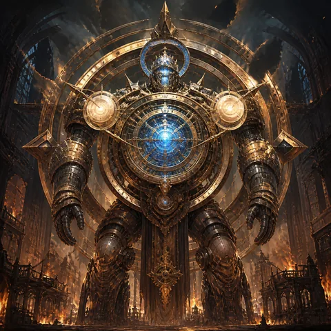 The Great Mechanism, a legendary Clockwright card