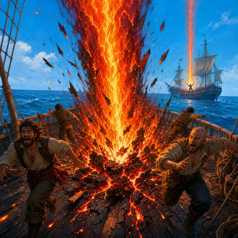 Channeled Pyroclasm, a epic Emberward card