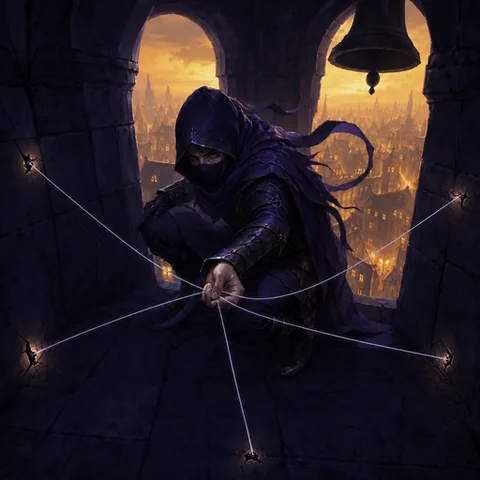 Network Operative, a rare Nightveil card