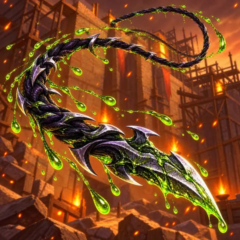Venom Lash, a rare Nightveil card