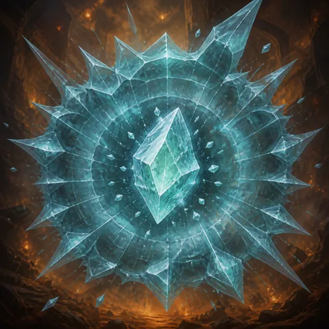 Glacial Echo, a rare Tidecaller card
