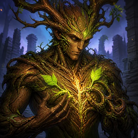 Primal Mend, a rare Verdant card